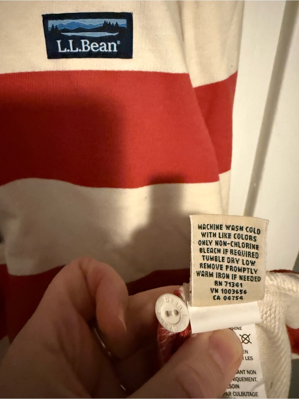 L.L. Bean Rugby Shirt - Picture 4 of 5